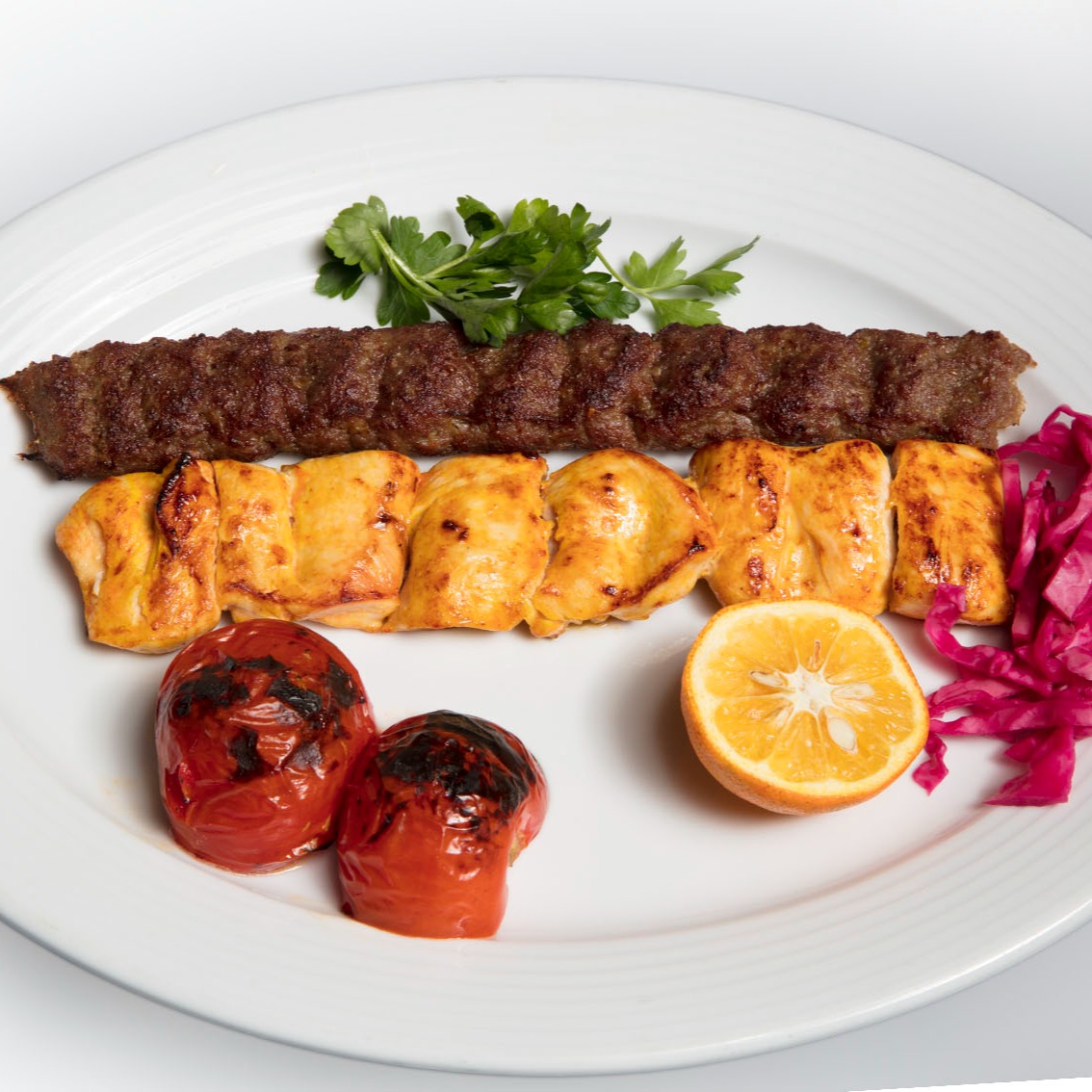 خوراک میکس کوبیده و جوجه